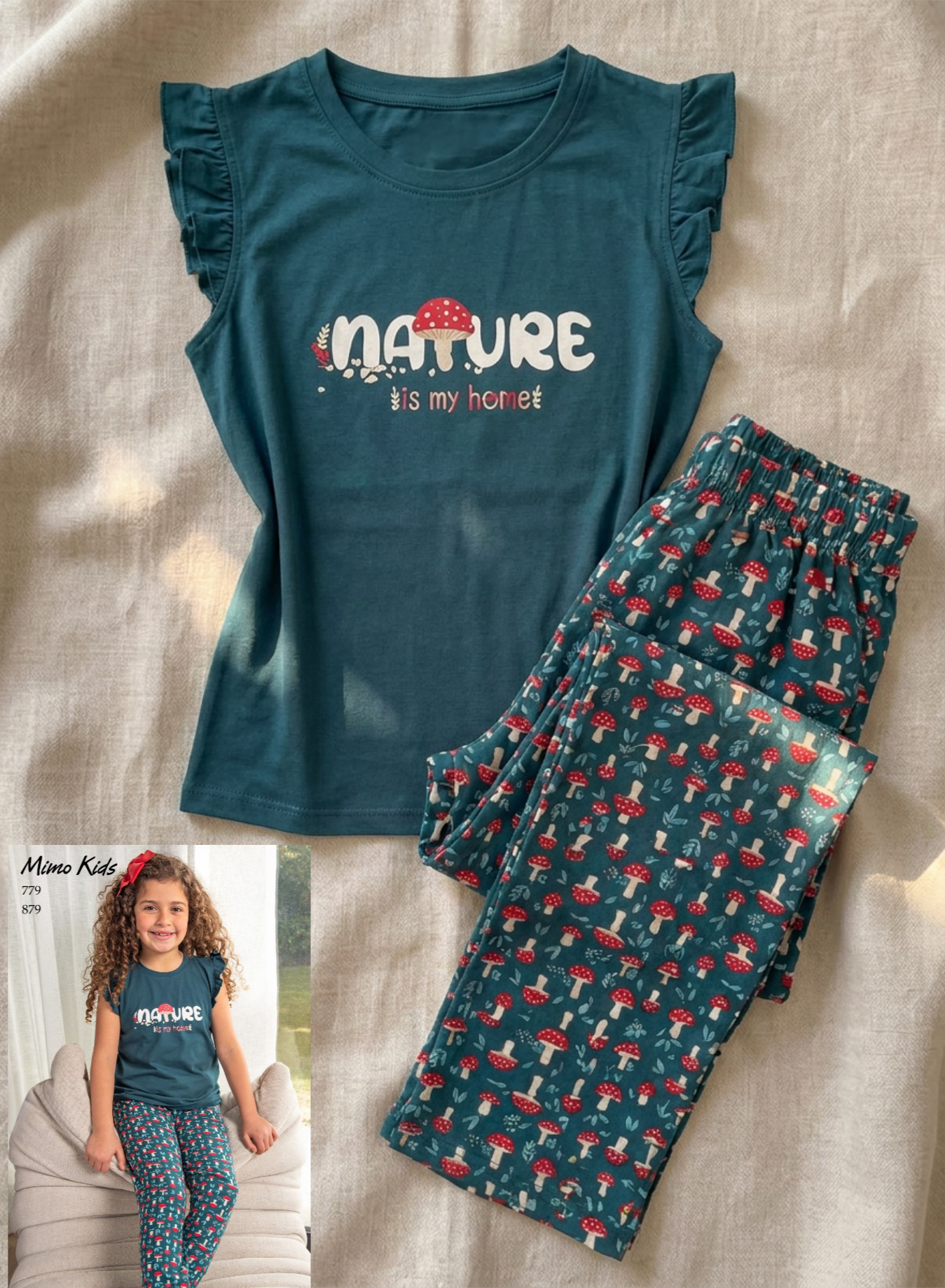 Summer girl pajama mimo 779-879