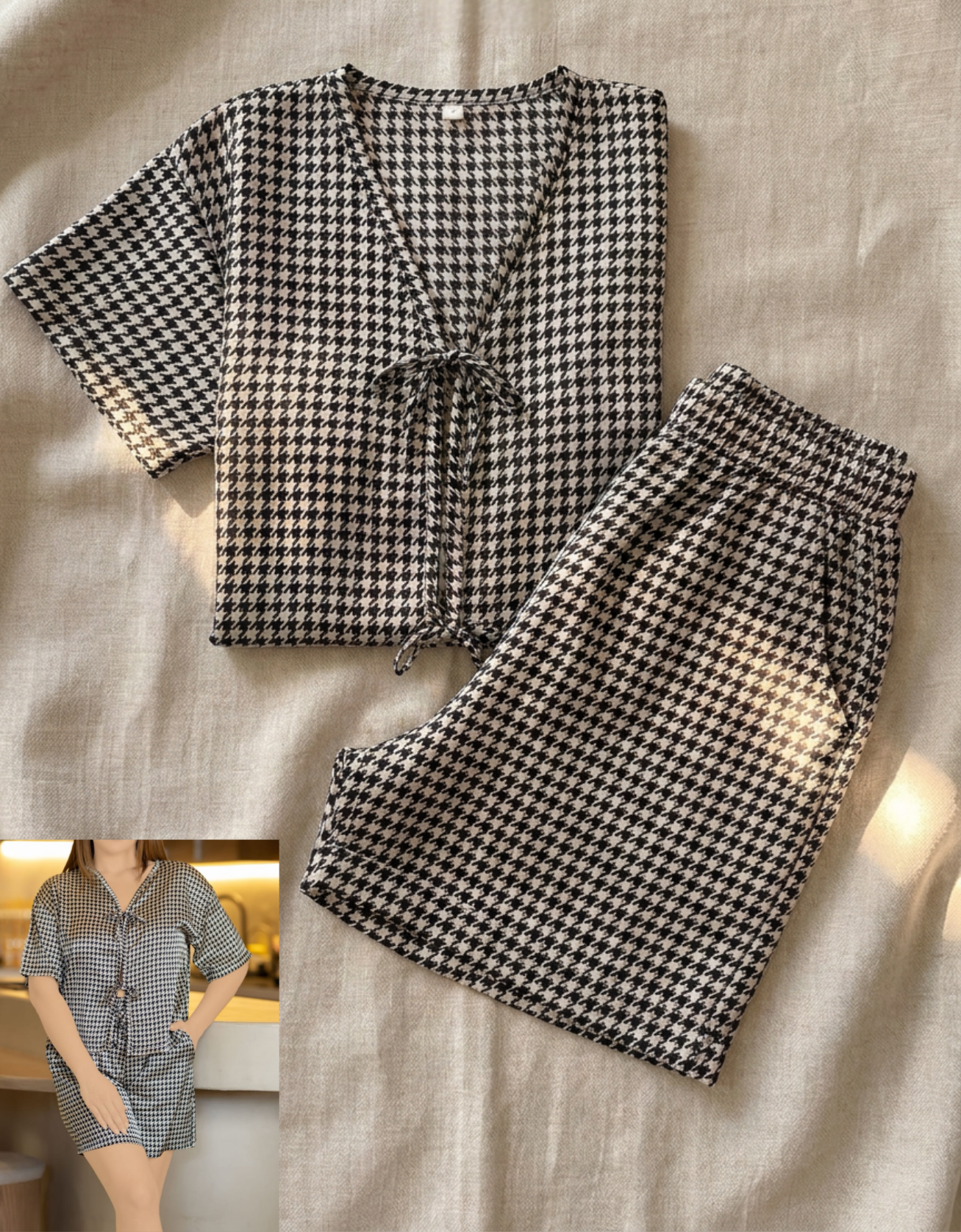 Summer women pajama yaya short 1526