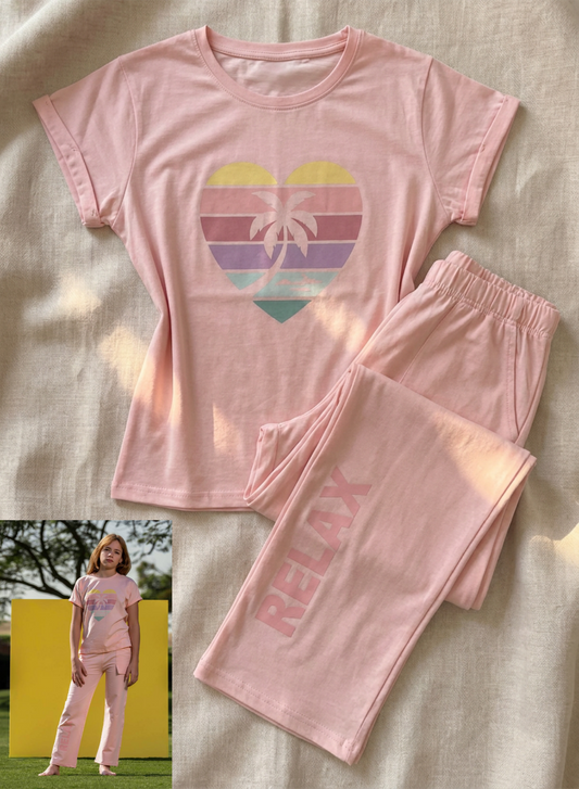 Summer girl pajama moana 3215-4215