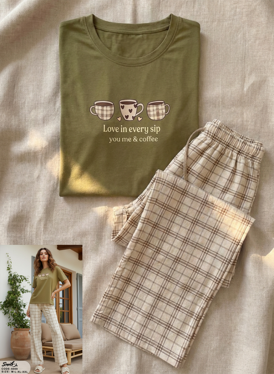 Summer women pajama smile pant 6009