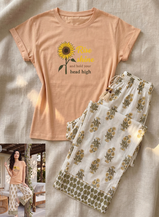 Summer women pajama smile pant 6124