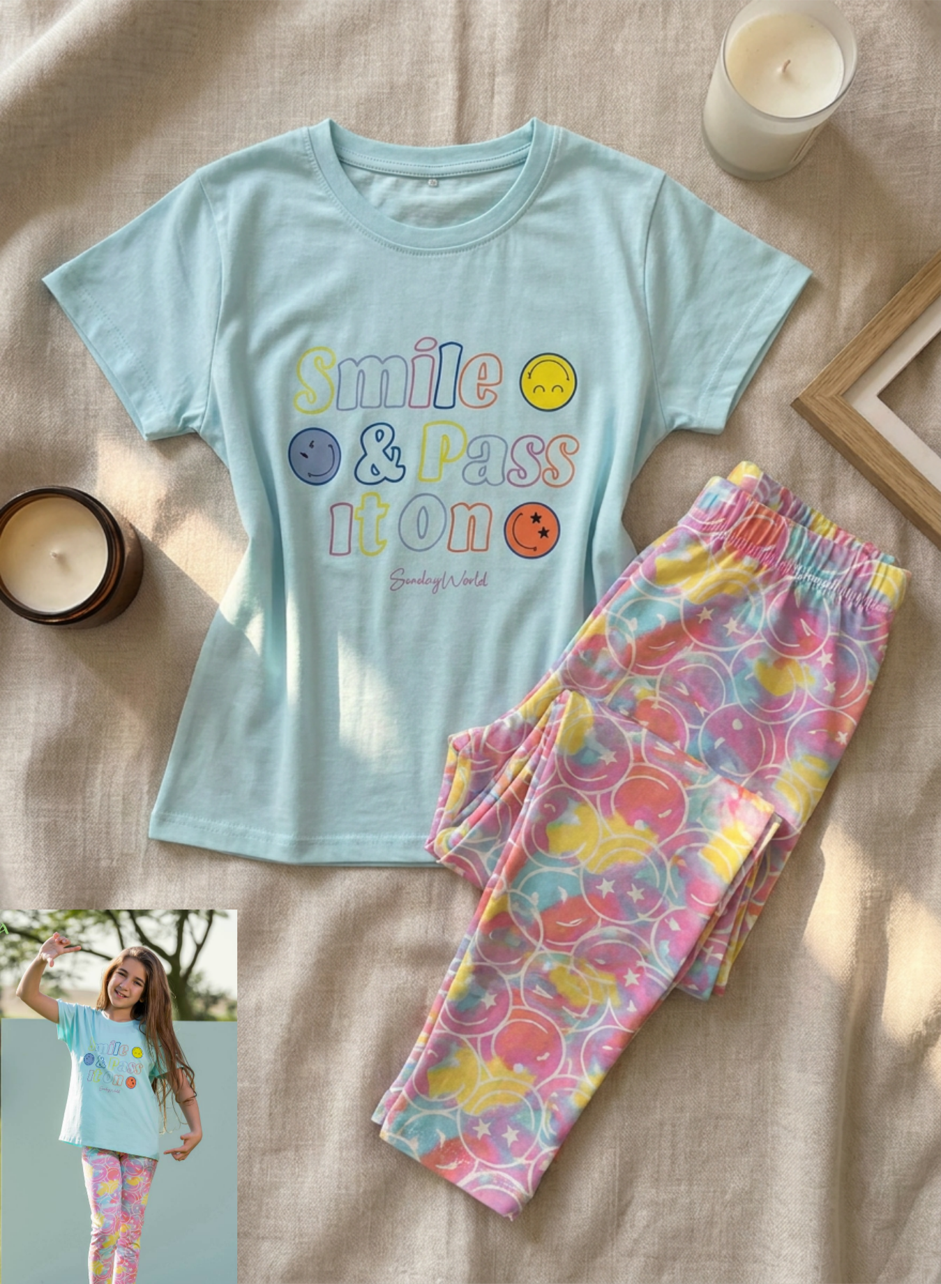 Summer girl pajama moana 3212-4212