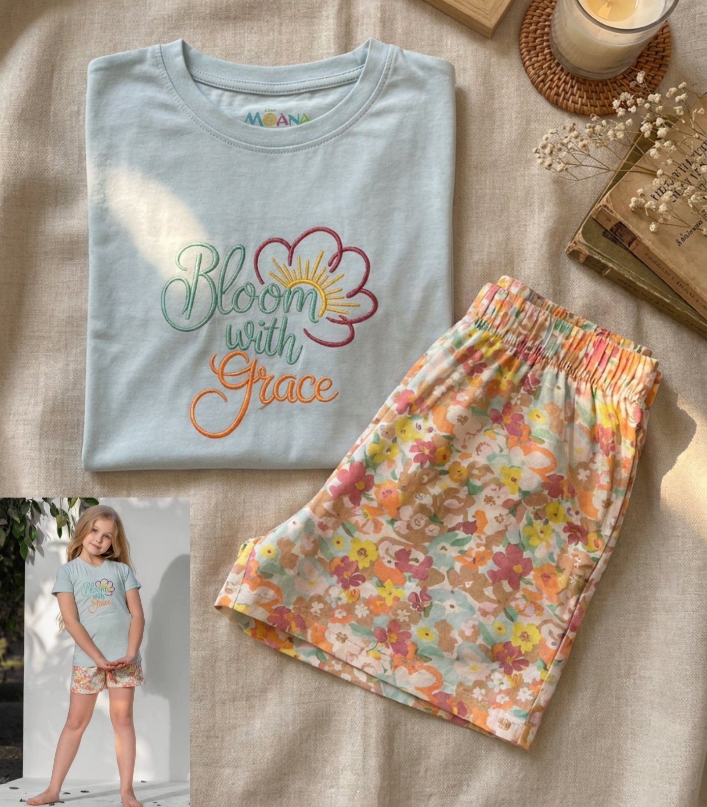 Summer girl pajama moana 3261-4261