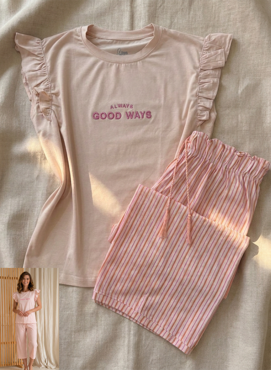 Summer women pajama yaya permoda 1619