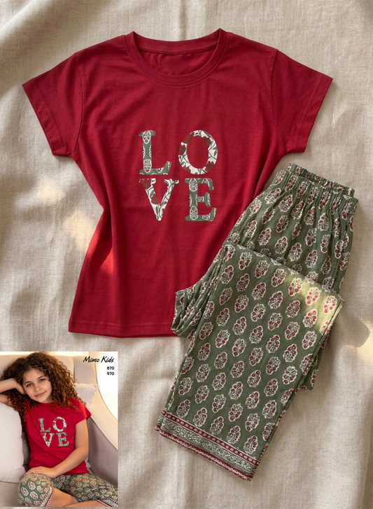 Summer girl pajama mimo 870-970