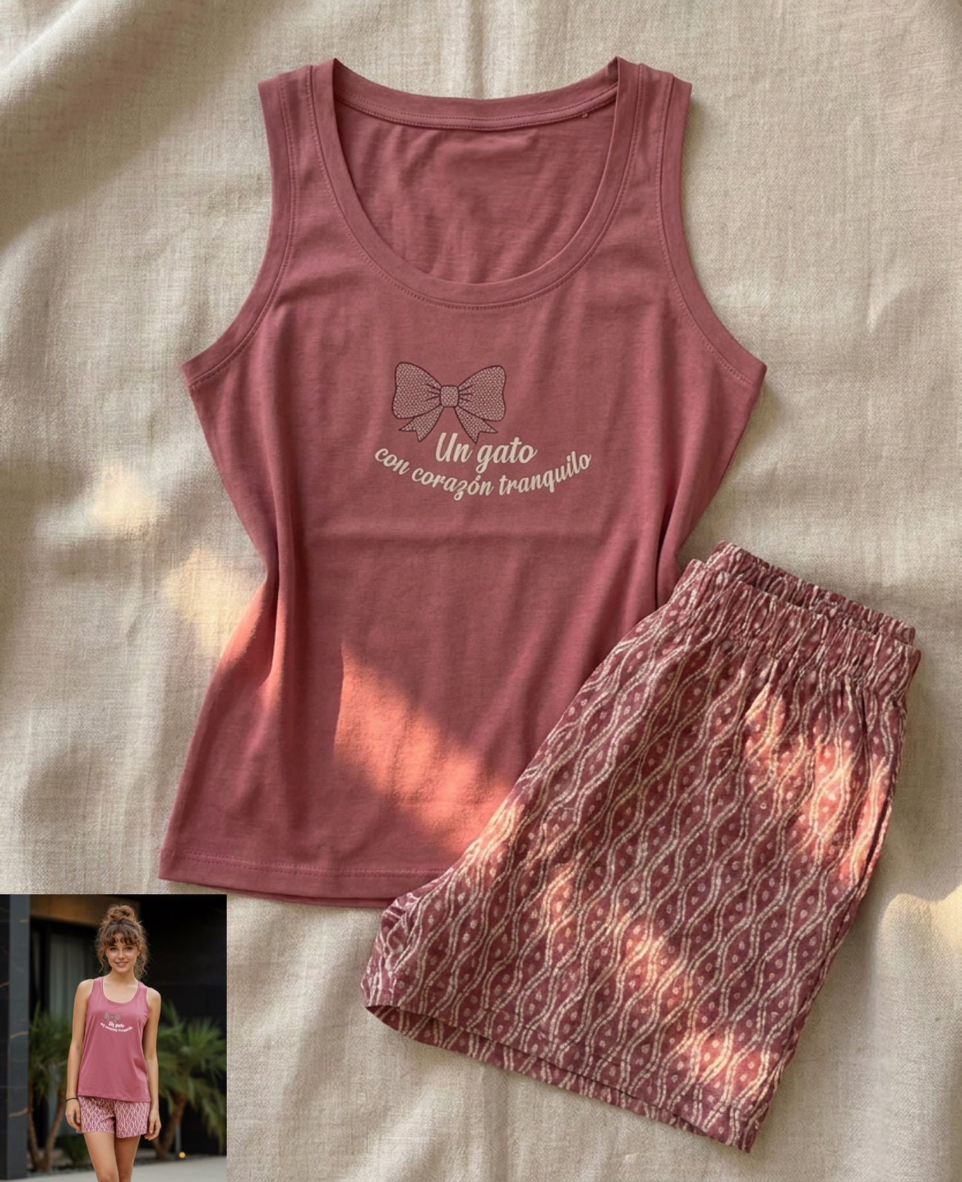 Summer women pajama lapoma 0733