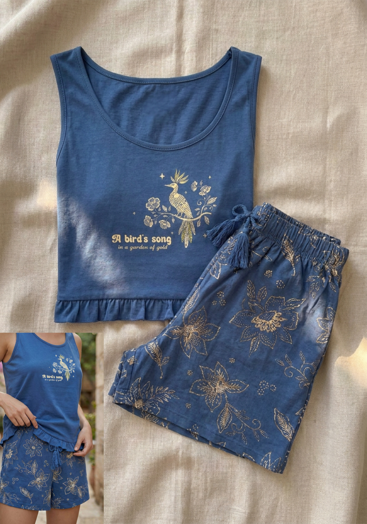 Summer women pajama lapoma 0745