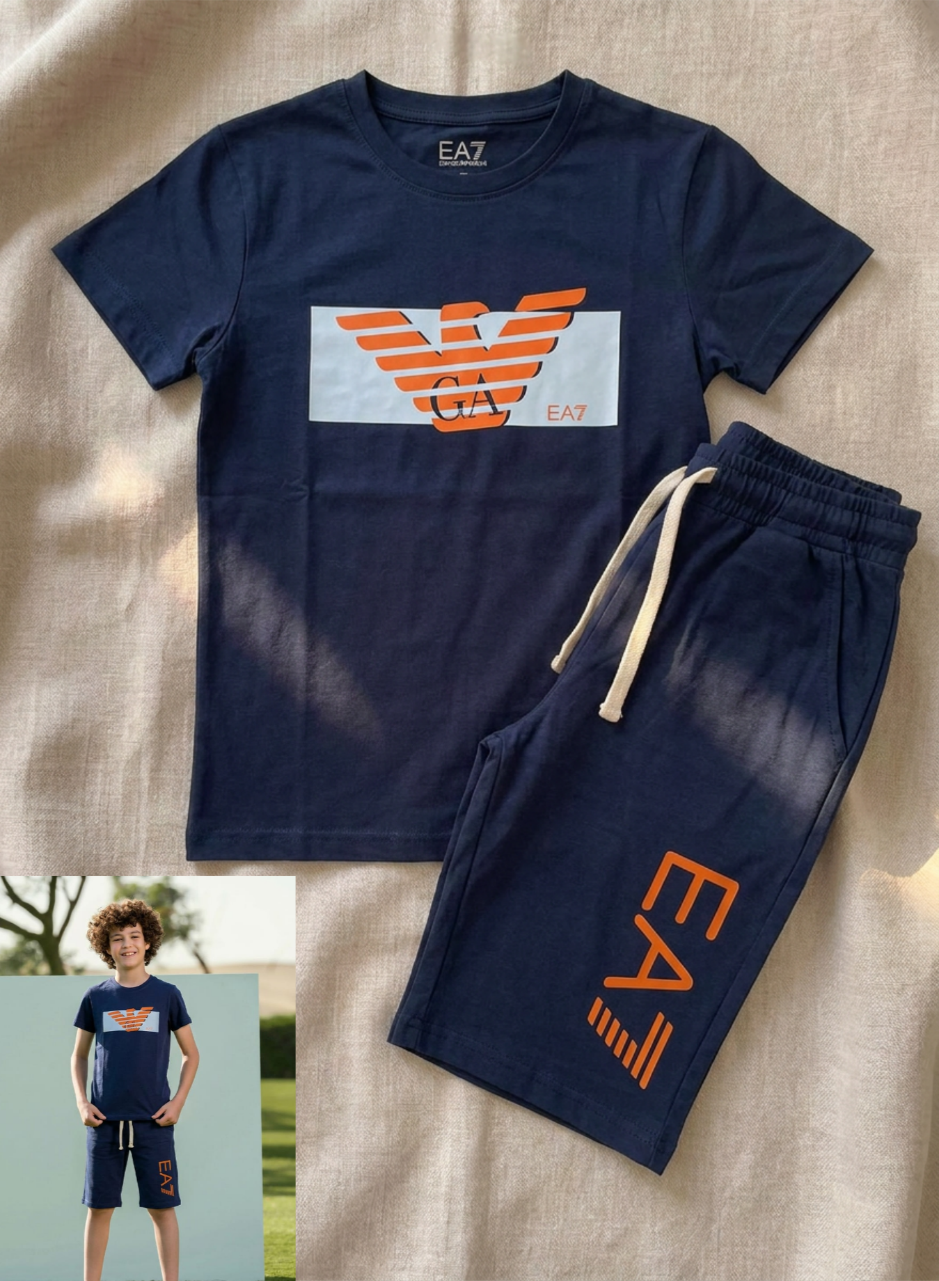 Summer boy pajama moana 115-215
