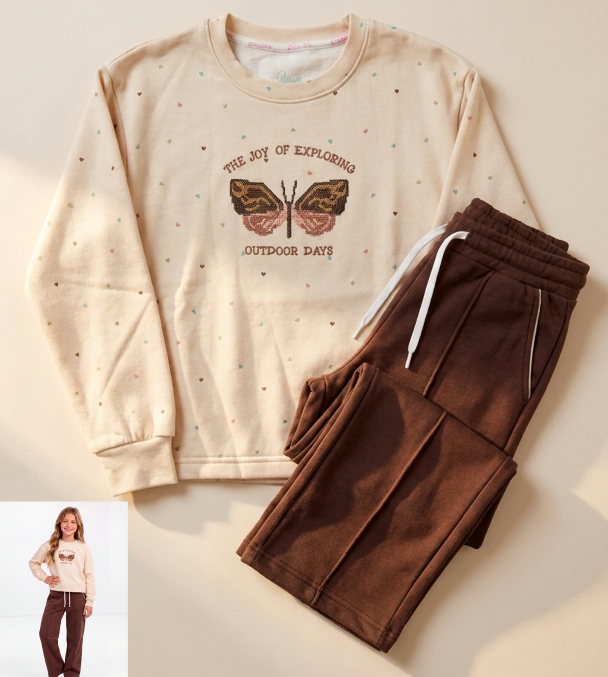 Winter girl pajama yaya 2509-3509