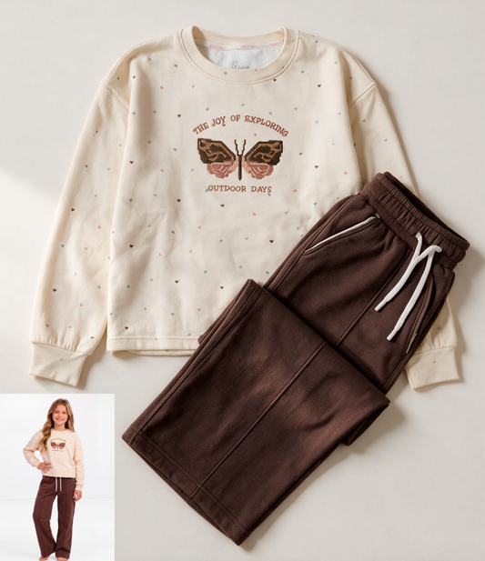 Winter girl pajama yaya 2509-3509