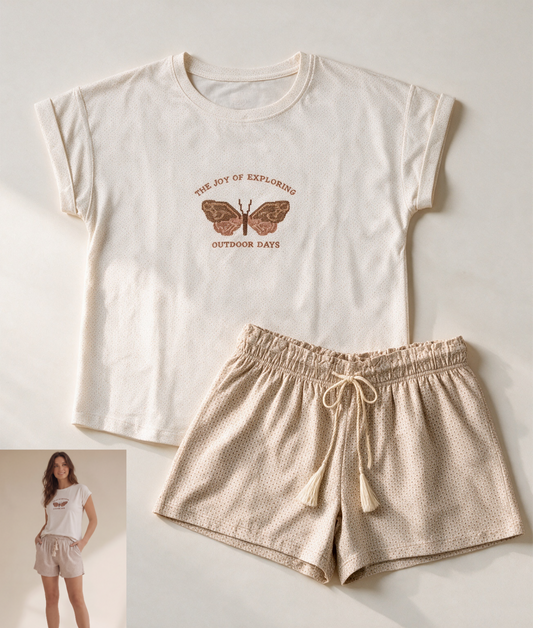 Summer women pajama yaya short 1561