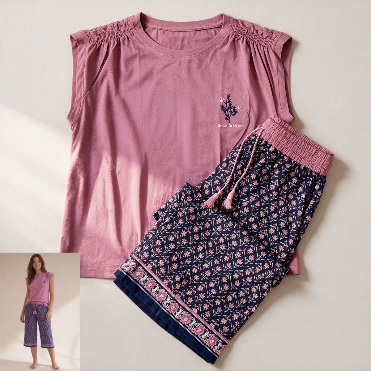 Summer women pajama yaya pant 1613