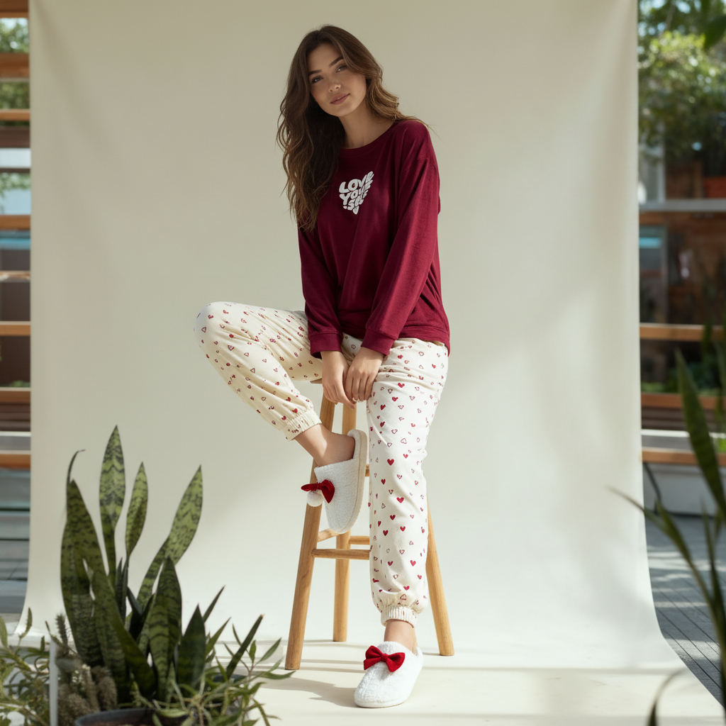 Winter women pajama yaya 1234