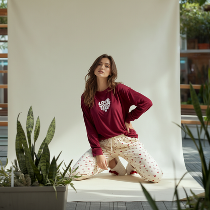 Winter women pajama yaya 1234