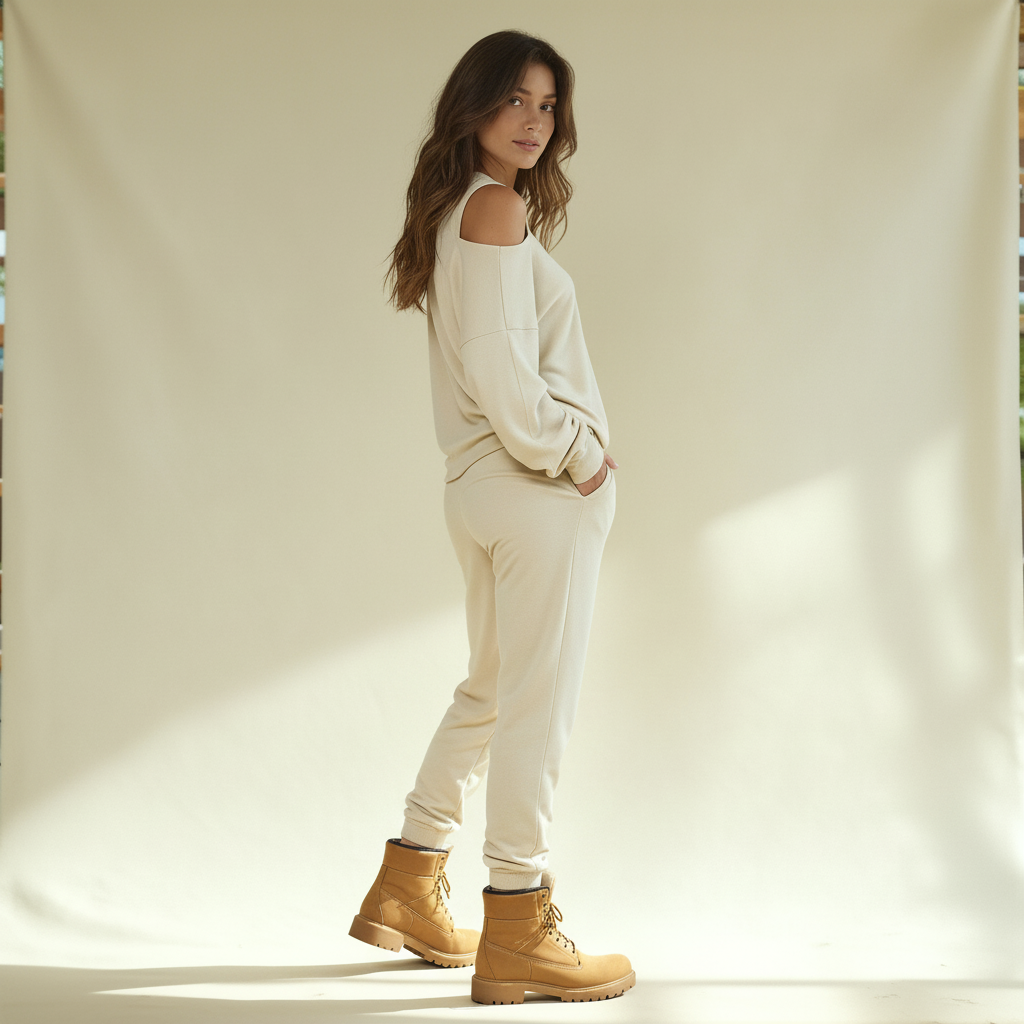 Winter women pajama smile 6239