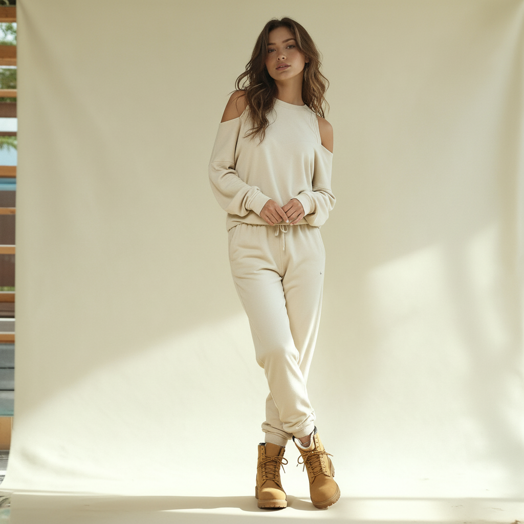 Winter women pajama smile 6239