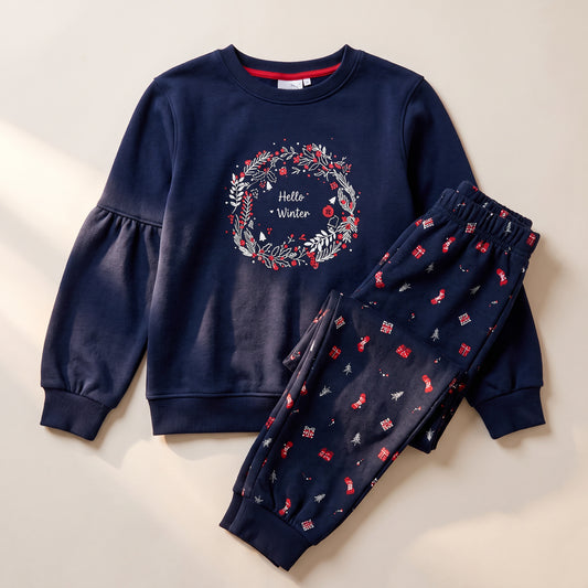 Winter girl pajama moana 3302-4302