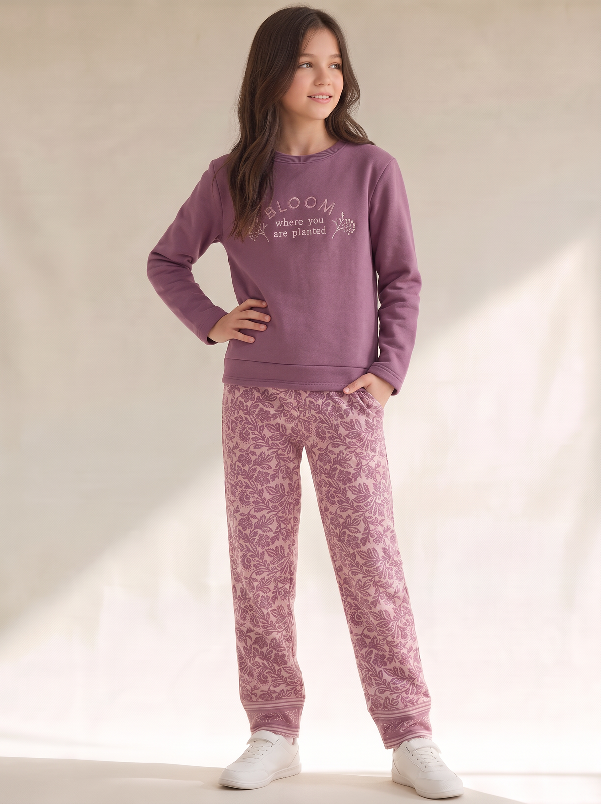 Winter girl pajama mimo 146-246