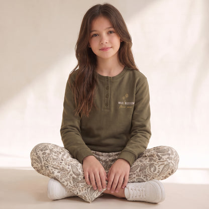 Winter girl pajama mimo 134-234