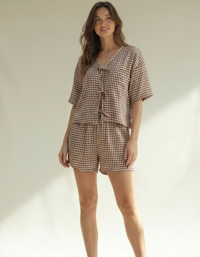 Summer women pajama yaya short 1526