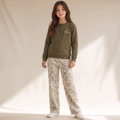 Winter girl pajama mimo 134-234