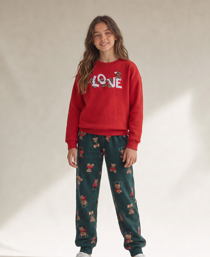 Winter girl pajama moana 3303-4303