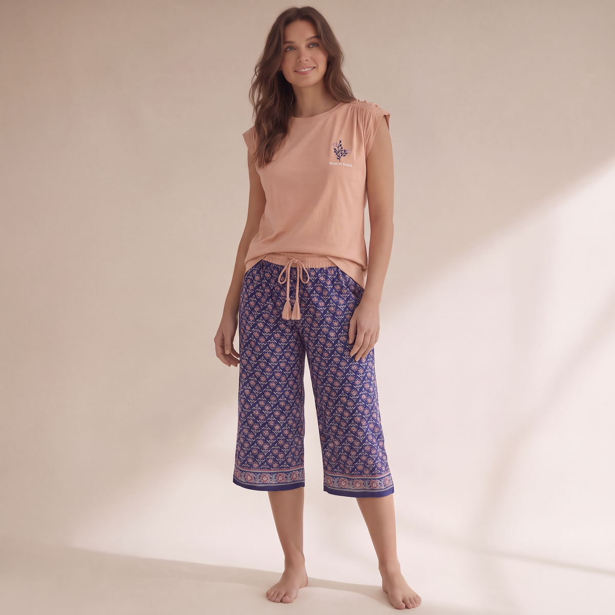 Summer women pajama yaya permoda 1613