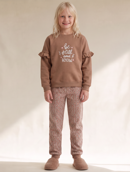 Winter girl pajama mimo 120-220