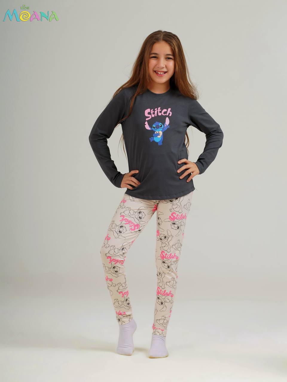 Summer girl pajama moana 3276-4276 long sleeves