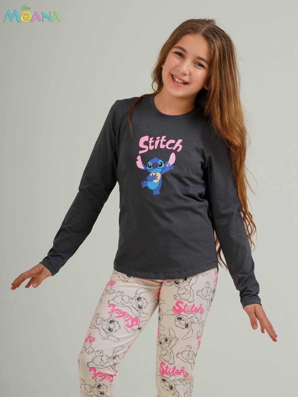 Summer girl pajama moana 3276-4276 long sleeves