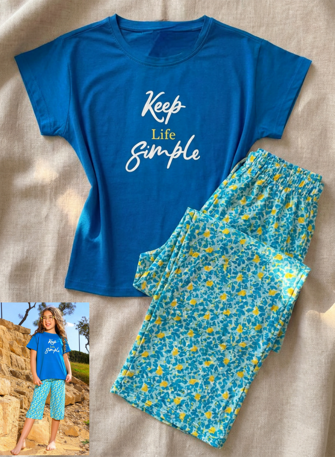 Summer girl pajama yaya 1310-2310